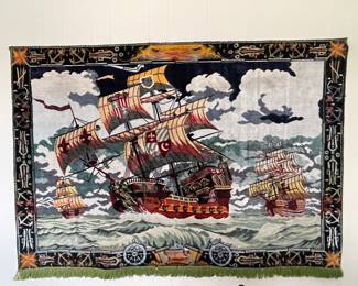 Large Tapestry Nina, Pinta, Santa Maria