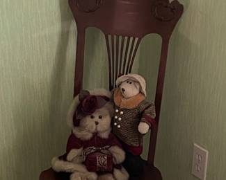 Many charming antique side chairs