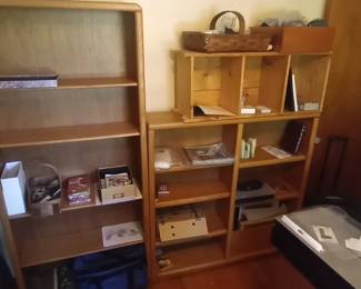 Office furniture and supplies.