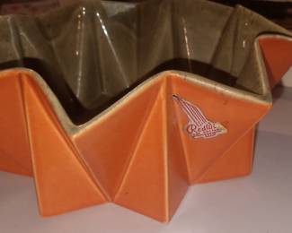 Red Wing pottery RARE Belle Kogan PRISMATIQUE PLANTER 790