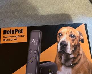 New electric dog training collar.