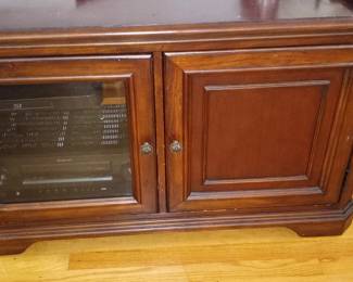 Entertainment stand.