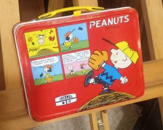 Peanuts lunch box w/ Thermos