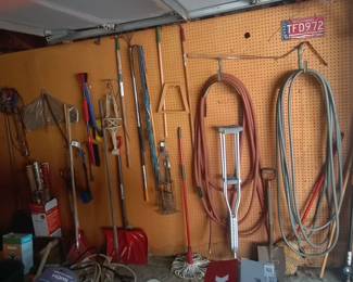 Yard tools.