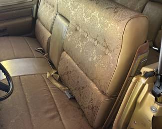 Gold 1970 Cadillac De Ville 
