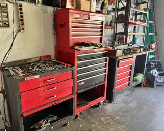 Master Mechanic Professional Tool Cabinet, Two Tier Sear Craftsman Professional Tool Cabinet