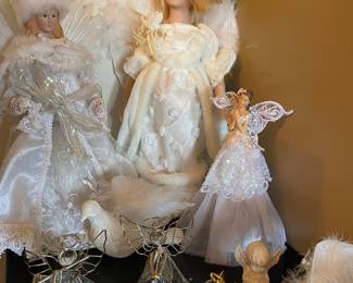 Assortment of Christmas Decor & Ornaments