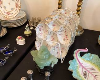 Set of 6 Austrian steer Plates-$150 set