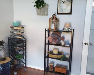 corner rack sold , blue stand sold , fish sold . Large Lantern sold 