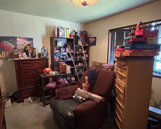 Before and after staging.