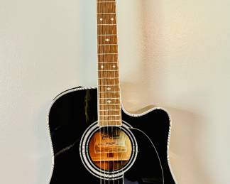 Takamine EF341SC Dread A/E Cut, Black (2018)