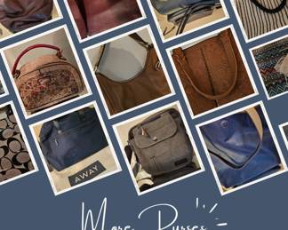 More Purses - Lancombe, Cork, Kate Spade, Radley, Coach, Michael Kors, Sak, Tommie Hilfiger, Away Travel Bag & More