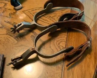 antique set of stirrups