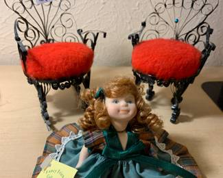 pin cushion chairs