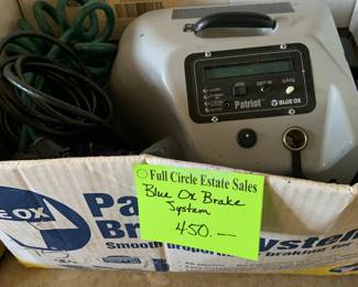 Blue Ox Brake System for RV