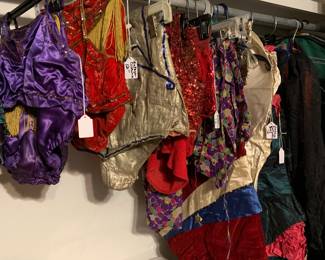 vintage stage and dance costumes