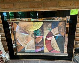 mixed media framed art