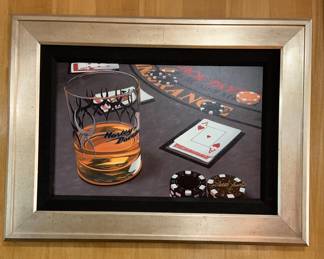 Scott Jacobs "Real Deal'  framed art