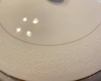 close up of embossed pattern