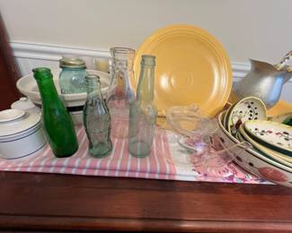 Annapolis Milk Bottle, Coca Cola Honolulu Bottle,