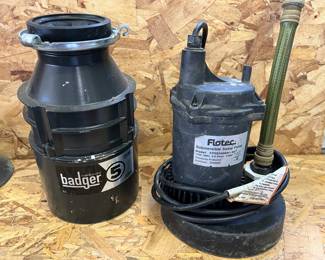 Disposal & Sump Pump