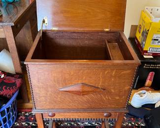 Small Wooden Cabinet - Possible Tea Chest