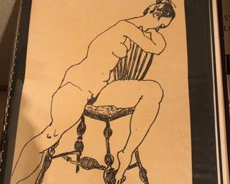 A Book of artists sketches by Dorothy Rutka