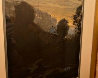 Henry Keller tempora on cardboard 