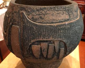 Joseph Mikolay stoneware planter