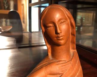 Walter Sinz ceramic bust