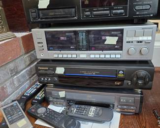 VHS, Cassette & CD players