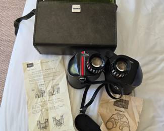 RARE Sears Discoverer Model 6273 binoculars w/ case