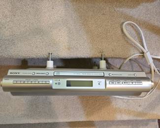 SONY under cabinet CD/Clock/Radio 