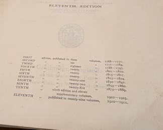 1911 Encyclopedia Set 