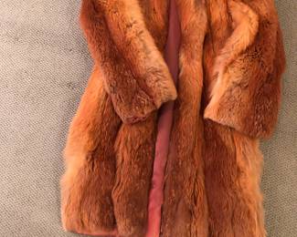 3/4 Length Fur Jacket - Size S-M.