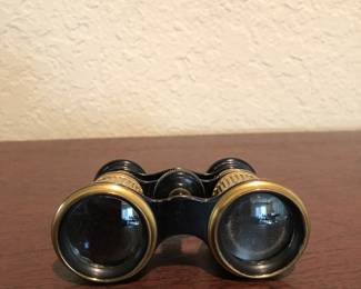 Vintage Opera Glasses - lens view