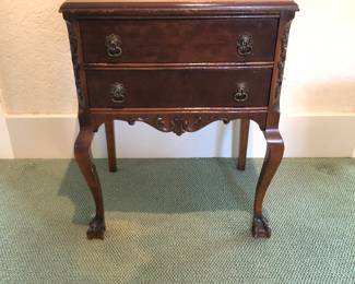 Silver/Flatware chest. Chest is 28.1/4in H | 20in W | 14in D