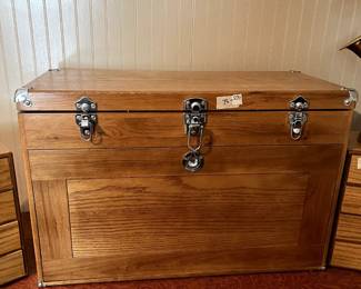 #291 Falconer Wood 12 Drawer Cabinet 26x12x17 $75.00