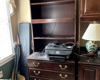 #260 Hooker Cabinet w/2 Filing Drawers (standard or legal) w/hutch top - 32x24x29-78 Upstairs you move down $150.00