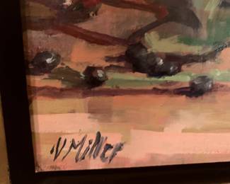 #401 Tea Jar and Roses by Vanessa Miller Original oil 12x16 was 575.00 NOW $430.00