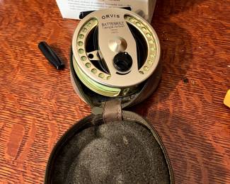 #312 Orvis Battenkill Large Arbor 3 Fly Reel $80.00