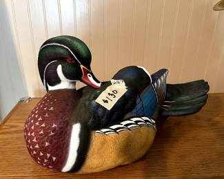#297 Jett Brunet Danbury Mint Duck Decoy $130.00