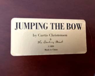#304 Jumping the Bow by Curtis Christianson Sculpture NO. 304 $30.00