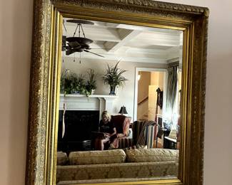 #41 Heavy Guilded Beveled Mirror - 32x40 $150.00
