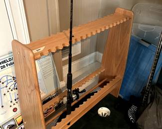 #324 Fishing Rod Holder - 33x32T $25.00