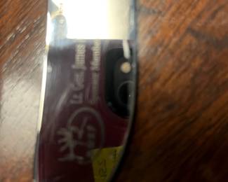#180 Browning USA Engraved Knife for Gen. Link w/Case $45.00