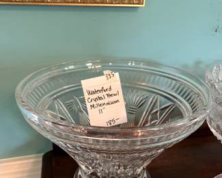 #335 Waterford Crystal Millenium 11" $185.00