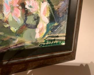 #399 Essence Cliffts Creek UNKNOWN original oil 12x9 was $425 NOW $320.00