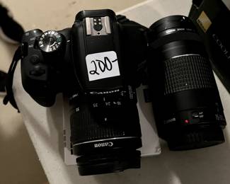 #273 Cannon EOS Rebel T7, EOS 1500 lens 75-300MM $200.00