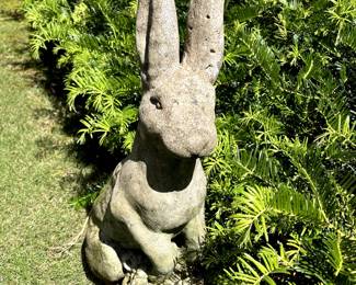 #84 Concrete Rabbit - 24" Tall $40.00